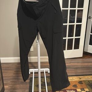 Eddie Bauer women’s black fleece lined winter pants